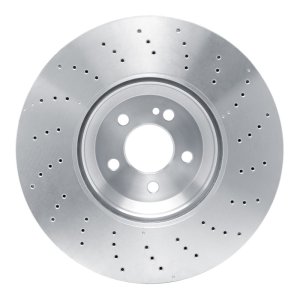 Mercedes-Benz CLS53 AMG Brake Rotor (1) - Front - R1 Concepts - Drilled - `19-`23